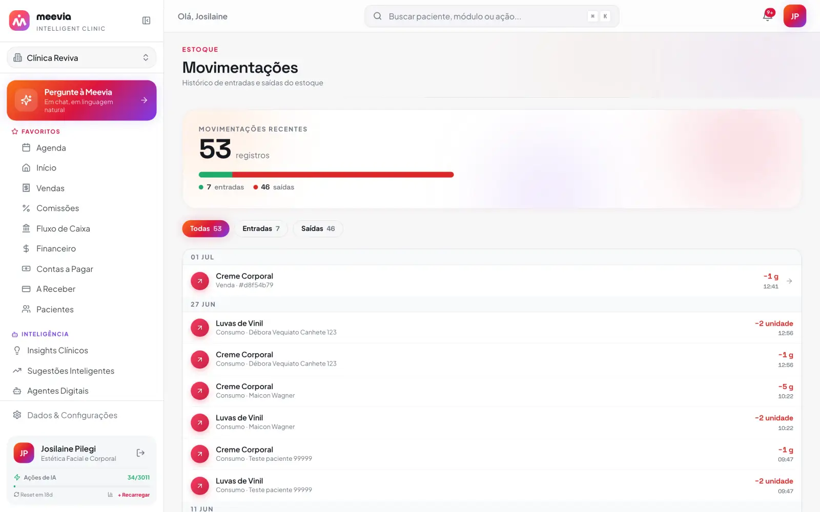 Ordem de compra gerada automaticamente